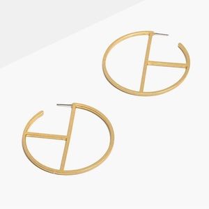 Madewell hoop earrings